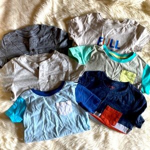 Lot of 6 Cat & Jack size 3T shirts